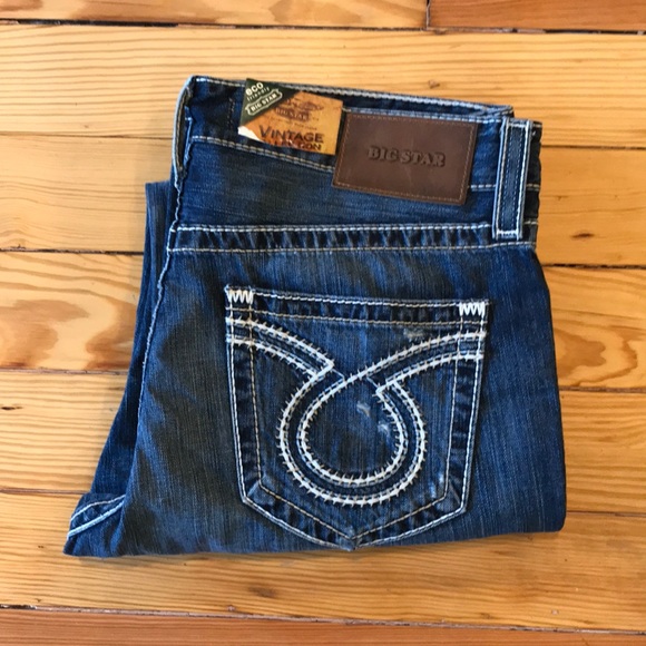 big star union regular straight jeans